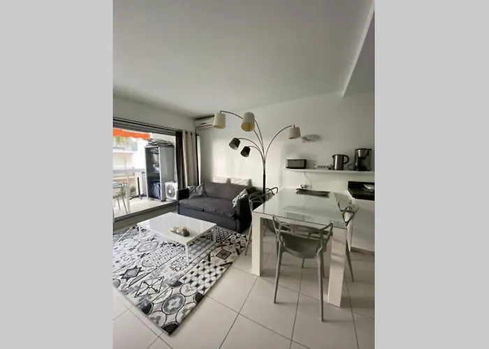 App Le Rocazur Avec Piscine Et Parking En Bord De A 500m Du Centre Apartament Mentona